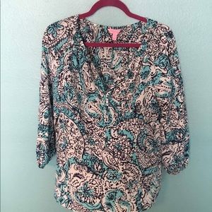 Lilly Pulitzer blouse size S